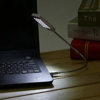 USB LED Lempa, Ryškus Nešiojamas Žibintas LED USB Šviesos Lanksčią Kompiuterio Lempa, Nešiojamų Stalo Lempa Universaliųjų Kompiuterių Priedai