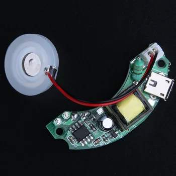USB Mini Oro Drėkintuvas Priedai plokštės Dulkinimo 5V Virpesių Aromato eterinis Aliejus Difuzoriaus Ultragarso Rūkas Maker
