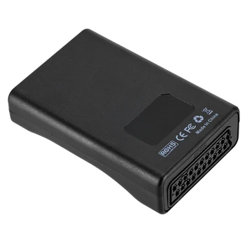 USB Vaizdo Garso Upscale Konverteris Signalo Adapteris 1080P HDMI į HDMI Kabelis su Buitinių Kompiuterių Saugos Dalis