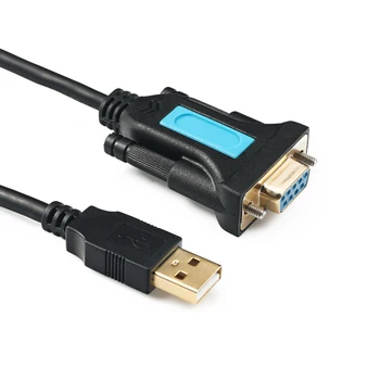USB į RS232 moteris serijos duomenų kabelis, RS232 kabelis elektroninės švieslentės, elektroninės apimties išplėtimas, RS232 kabelis