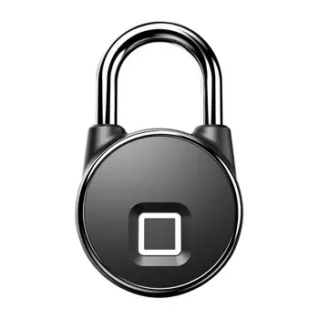 USB Įkrovimo Smart Užraktas Keyless pirštų Atspaudų Užraktas IP65 Vandeniui Anti-Theft Saugumo Spynos, Durų Bagažo Atveju Užraktas FLP22