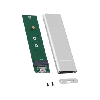 USB3.1 Tipas-C su M. 2 M Klavišą NGFF PCIE SSD Lauke Kietojo Disko Būsto Atveju 10Gbps M2 SSD 2280 Kietojo disko Disko Gaubtas