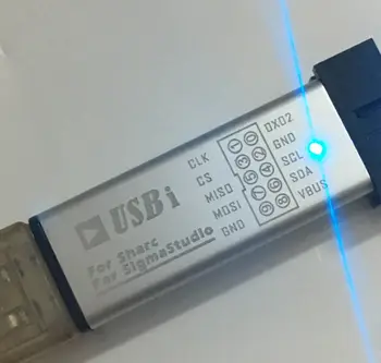 USBi SIGMASTUDIO Emuliatorius Degiklis EVAL-ADUSB2EBUZ