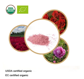 USDA ir EB Sertifikuotų Ekologiškų Rožių Žiedų milteliai rose žiedlapis milteliai