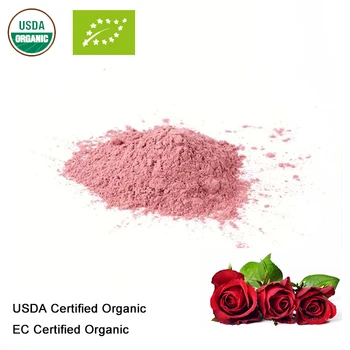 USDA ir EB Sertifikuotų Ekologiškų Rožių Žiedų milteliai rose žiedlapis milteliai