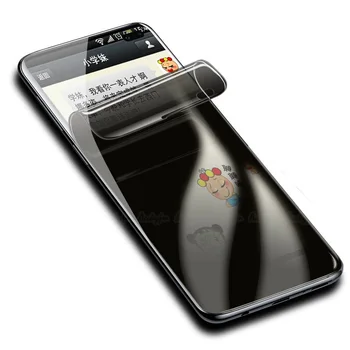 Uv spinduliuotė Anti Spy Privatumo Hidrogelio Plėvelės Samsung Galaxy S10 S10e Plius 3D Pilnas draudimas Screen Protector S10Plus pirštų Atspaudų Skaitytuvas