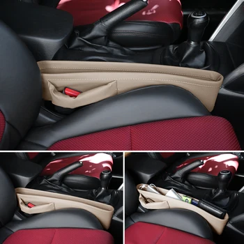 Uxcell Odos Automobilio Sėdynės Spragą Užpildo Kišenės Multifuntion Auto Sėdynės Padas Minkštas Kamšalas Telefono Dėklas Saugojimui Organizatoriai