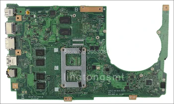 Už 301L Q301LP S301LP Už Asus VivoBook Nešiojamas Plokštė S301la rev2.0 Mainboard I7-4500U Radeon HD 8530M 4G pilnai išbandyti