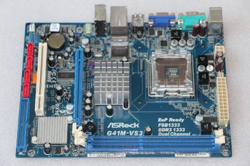 Už ASRock G41M-VS3 Originalus Naudojami Darbastalio Plokštė G41M G41 Socket LGA 775 DDR3 Micro-ATX Parduoti