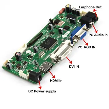 Už B156XTN02/B156XTN02.0/B156XTN02.2 M. NT68676 40pin 1366X768 Ekranas Skydas Valdiklio TVARKYKLĘ valdybos DVI HDMI AUO Ekranas 15.6