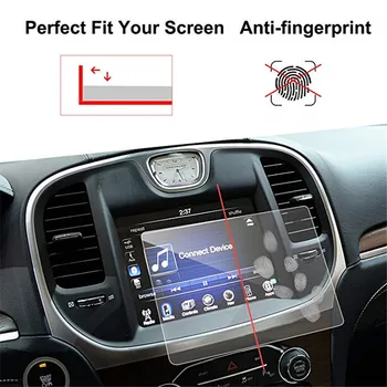 Už Chrysler 200/300 / Pacifica 8.4 Colių Automobilių Navigacijos Screen Protector, Grūdintas Stiklas Touch Screen Protector