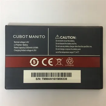 Už CUBOT MANITO Baterija Batterie Bateria Batterij Akumuliatorius, 3.8 V 2350mAh