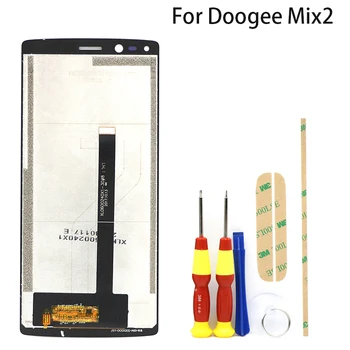 Už Doogee Sumaišykite 2 skystųjų KRISTALŲ Ekranas ir Touch Screen 5.99 Colių Doogee Sumaišykite 2 Mobiliojo Telefono Aksesuaras Su Įrankiais