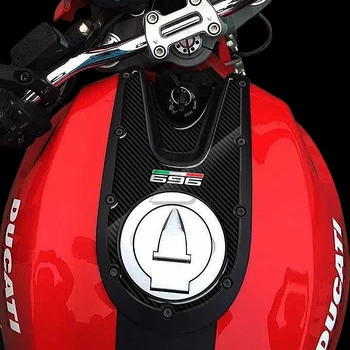 Už Ducati Monster 696 2008-Motociklo Bakas Trinkelėmis Raštas 3D Anglies ieškoti
