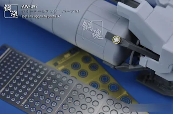 Už Gundam Pertvarkyti Aksesuaras Metalo Detalių Atnaujinimas, Dalys Išgraviruotas Lapas AW-097 Lašas Laivybos