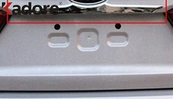 Už KIA K2 RIO 2011 2012 2013 Aukštos Kokybės ABS Chrome Galiniai Kamieno Dangčio Raštas Dangčio Rėmo Apdaila Auto Reikmenys 1pcs/set