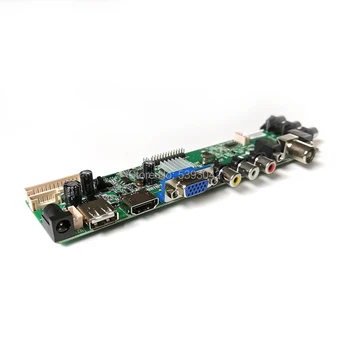 Už LP154WX4 (TL)(C1)/(TL)(C2)/(TL)(C3)/(TL)(C4) DVB-T2 3663 skaitmeninis 1280*800 LVDS 30-Pin 1CCFL USB+AV controller board kit