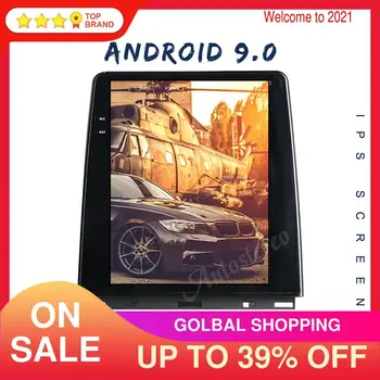 Už Renault Clio 2013-2019 Tesla Stiliaus Ekranas Android 9.0 4G Nr. Automobilių DVD Grotuvas GPS navigacija radijas, diktofonas multimedijos headunit