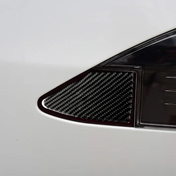 Už Tesla Model X-2020 Mokestis Uosto Durų Padengti Skydo Lipdukas Perdangos Decal Padengti Trim Automobilio Anglies Pluošto Lipdukai