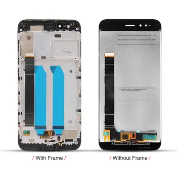 Už Xiaomi Mi A1 LCD Ekranas skaitmeninis keitiklis + Rėmelis 10 