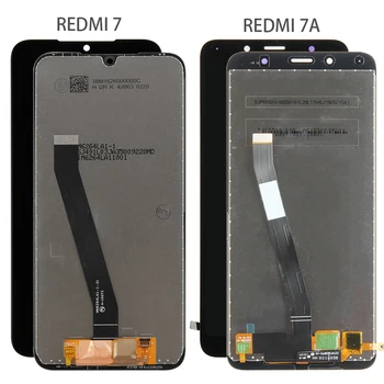 Už Xiaomi Redmi 7 Ekrano Matricos Touch Xiaomi Hongmi 7A Ekrano skaitmeninis keitiklis Asamblėjos Xiaomi Redmi 7A LCD Ekrano Rėmelis