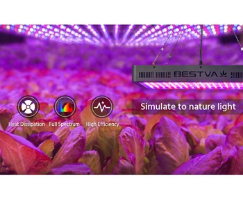 VA Visą spektrą 2000W Led Grow Light dvigubo jungiklio kambarinių Augalų led šviesos šiltnamio efektą sukeliančių gėlių, daržovių augimo augti led žibintai