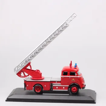 Vaikai 1/43 Kelių Parašas 1962 DAF A1600 GAISRINĖS Sunkvežimių Masto Diecast Automobilių Žaislas Miniatiūros Modelis Akrilo Lange Kolekcija