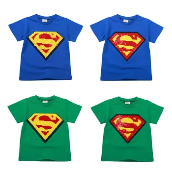 Vaikai, Mergaitė, Berniukas, T-Marškinėliai Vaikams Magija Blizgančiais Grįžtamasis Kūdikių Marškinėliai Mergaitėms Vienaragis Berniukai Superhero Viršūnes Geležies Voras Marškinėlius
