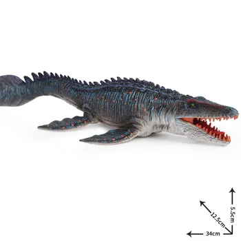 Vaikai Modeliavimas Mosasaur Dinozaurų Jūros Gyvūnų Modelio, Kolekcines, Žaislų Namų Dekoro Vaikų Dovanų