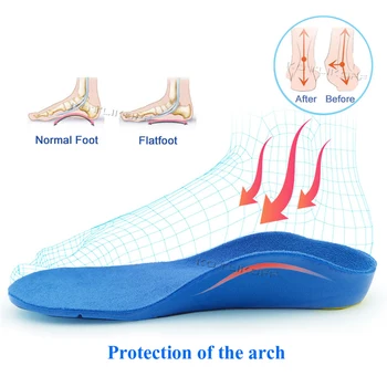 Vaikai Ortopedinių Batų Vidpadžiai Tinka Vaikams Kojų FlatFeet Arka Parama Gydyti Pronation Koja Valgus Ortopedinės Pagalvėlės Vienintelis Batai