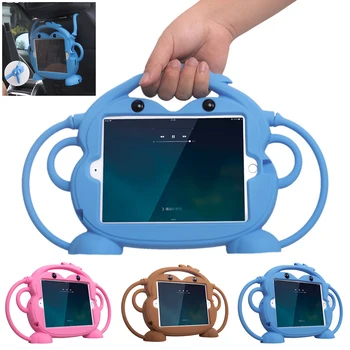 Vaikas Saugaus Silikono Beždžionių Atveju, iPad 10.2 2019 atsparus smūgiams Planšetinio kompiuterio Dangtelis 