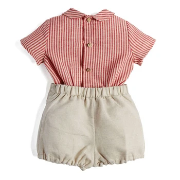Vaikų mergina drabužių rinkinius, 2021 m. vasarą nauja vaikų kostiumas Ispanija kūdikių drabužiai medvilnės atsitiktinis trumpas rankovės dviejų dalių vaikai suknelė