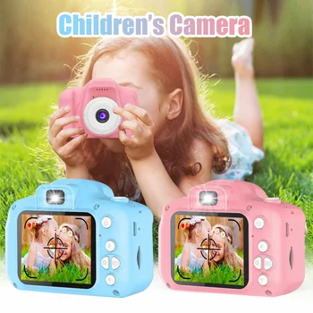 Vaikų Skaitmeninė vaizdo Kamera 1080P HD Ekranas, Kamera Vaizdo Žaislas 20 Mln. Pikselių Vaikams, Cartoon Mielas Kameros Fotografijos Kalėdų Dovana