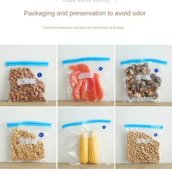 Vakuuminės Maisto Pakuotės Maišelis Oro Ištraukimo Namų Plastikinės Pakuotės Maišelis Šviežių išlaikyti Ruit Vakuuminės Maisto Sandarų Maišelį