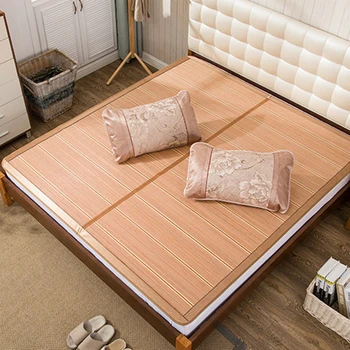 Vasaros aušinimo kilimėlis lova dvigule veidus rotango kilimėliai vasaros cool jausmas bambuko lovos kilimėlis multi-dydis twin visą karalienė king size nauja