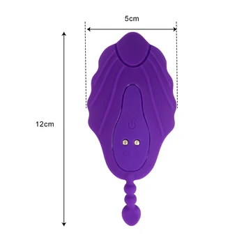 VATINE G-spot Klitorio Stimuliatorius Suaugusiems Nematomos Kelnaitės Sekso Žaislai Moterims, Nešiojami Vibratorius 10Mode
