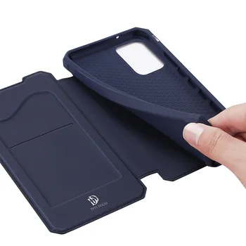 Verslo Odos Magnetinio Flip Case For Samsung Galaxy Note20 S20 Ultra 10 Pastaba Plus A51 A71 Belaidžio Įkrovimo Padengti Kortelės Lizdas