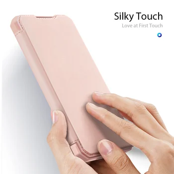 Verslo Odos Magnetinio Flip Case For Samsung Galaxy Note20 S20 Ultra 10 Pastaba Plus A51 A71 Belaidžio Įkrovimo Padengti Kortelės Lizdas