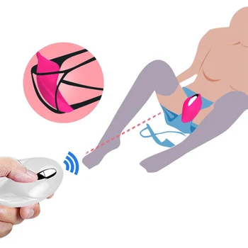 Vibracija Kelnaitės 10 Funkcijų, Belaidis Nuotolinio Valdymo Dirželis ant Apatiniai Vibratorius Klitorio Stimuliatorius Sekso Žaislas Moterims