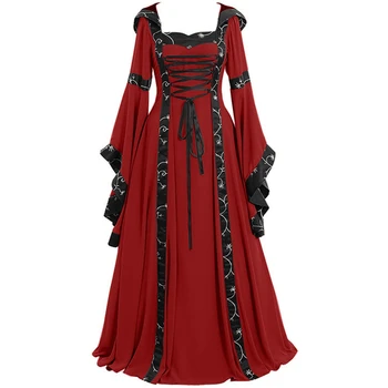 Viduramžių Kostiumai Moterims Helovinas Princesė Cosplay Karnavalas Viduramžiais Etape Derliaus Gotikos Retro Teismas Viktorijos Suknelė
