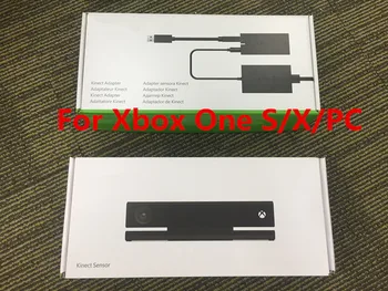 Vienas Nustatyti Naują Aukštosios originali kokybės Xbox Vieną kinect Jutiklis 2.0 versija + Kinect Adapteris, Skirtas 