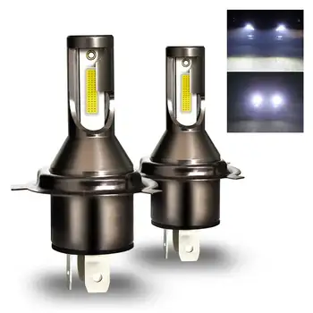 Vieną rinkinį (2 vnt.), H4 110W 26000LM LED Žibintų Rinkinį Lempa Integruota Žibintai Lemputės Pritvirtintas žibintas priekinis žibintas Konversijos Rinkinys Lempos