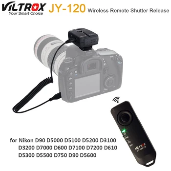 Viltrox JY-120-N3 Kamera, Wireless Užrakto Nuotolinio Valdymo pultas skirtas Nikon D3300 D3200 D5600 D5300 D5500 D7100 D7200 D750 DSLR