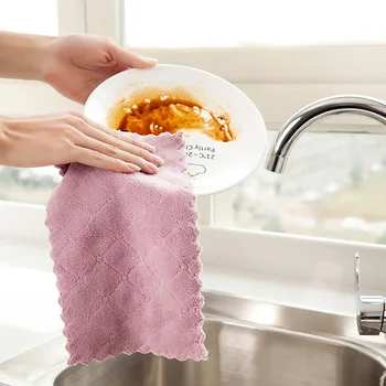 Virtuvė negali absorbuoti vandenį ir plaukų priežiūra, namų ūkio darbai negali liesti aliejaus, nuvalykite stalą rankšluostį, namų apyvokos dishcloth