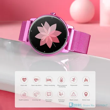 Viršų Naujas Smart Watch Moterų Smartwatch Elektronika Smart Laikrodis 