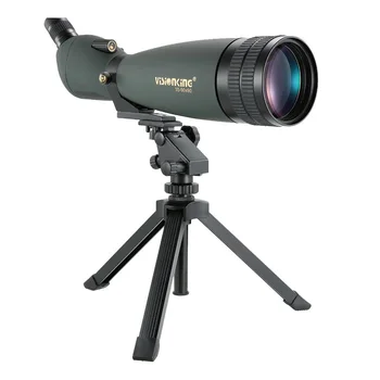 Visionking 30-90x90 Plataus Kampo Spotting scope HD BAK4 Medžioklės Paukščių stebėjimo Monokuliariniai Teleskopas 90x Vadovas Sritį Su Trikoju