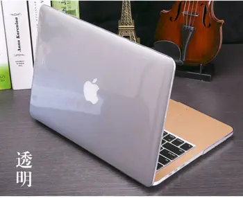 Visiškai aišku, sunku Padengti Atveju+klaviatūros dangtelis Apple Macbook Air Pro Retina Jutiklinis Baras & ID 11 12 13 13.3 15 15.4 16 colių atveju
