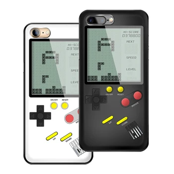 Visų Spalvų Žaidimas Mašina, Telefono dėklas Skirtas iPhone 6 7 8P Ekranas Žaidimų Konsolės Atveju, 