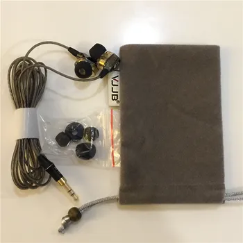 VJJB V1 & V1S Ausinės Su Mikrofonu ir Mažmeninės Langelyje Ausies Žaidimų ausinės, triukšmo izoliacija stereo bass