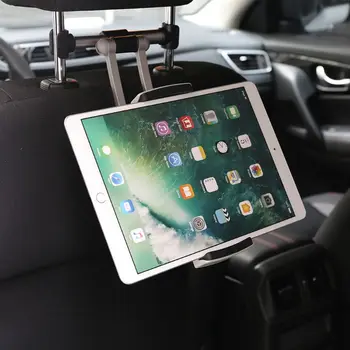 Vmonv Naujas galinės Sėdynės Pagalvėlės AdjustableTablet Telefono Automobilinis Laikiklis iPhone 5.5-13 Colių 